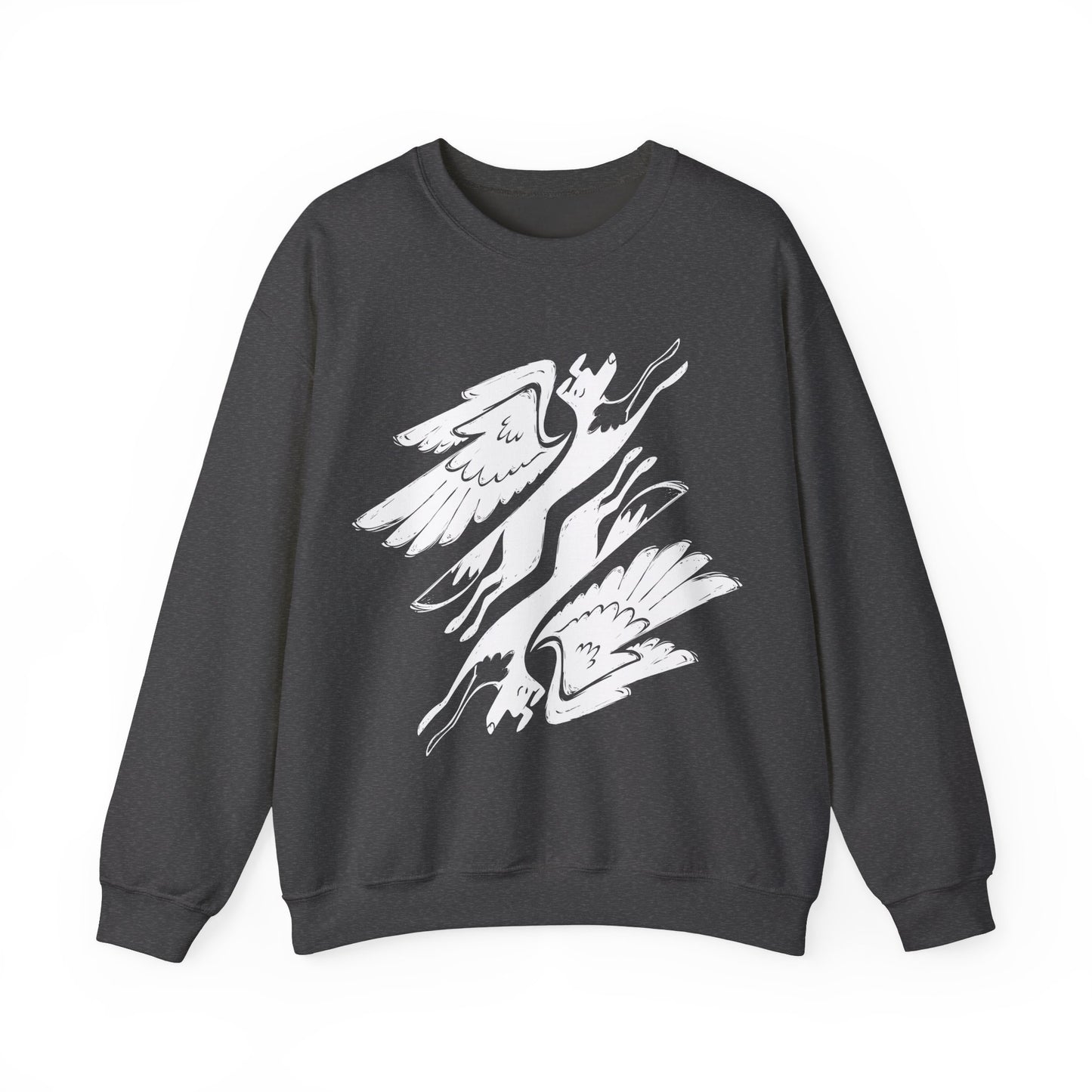 Angel Dogs Women's Heavy Blend Crewneck Sweatshirt