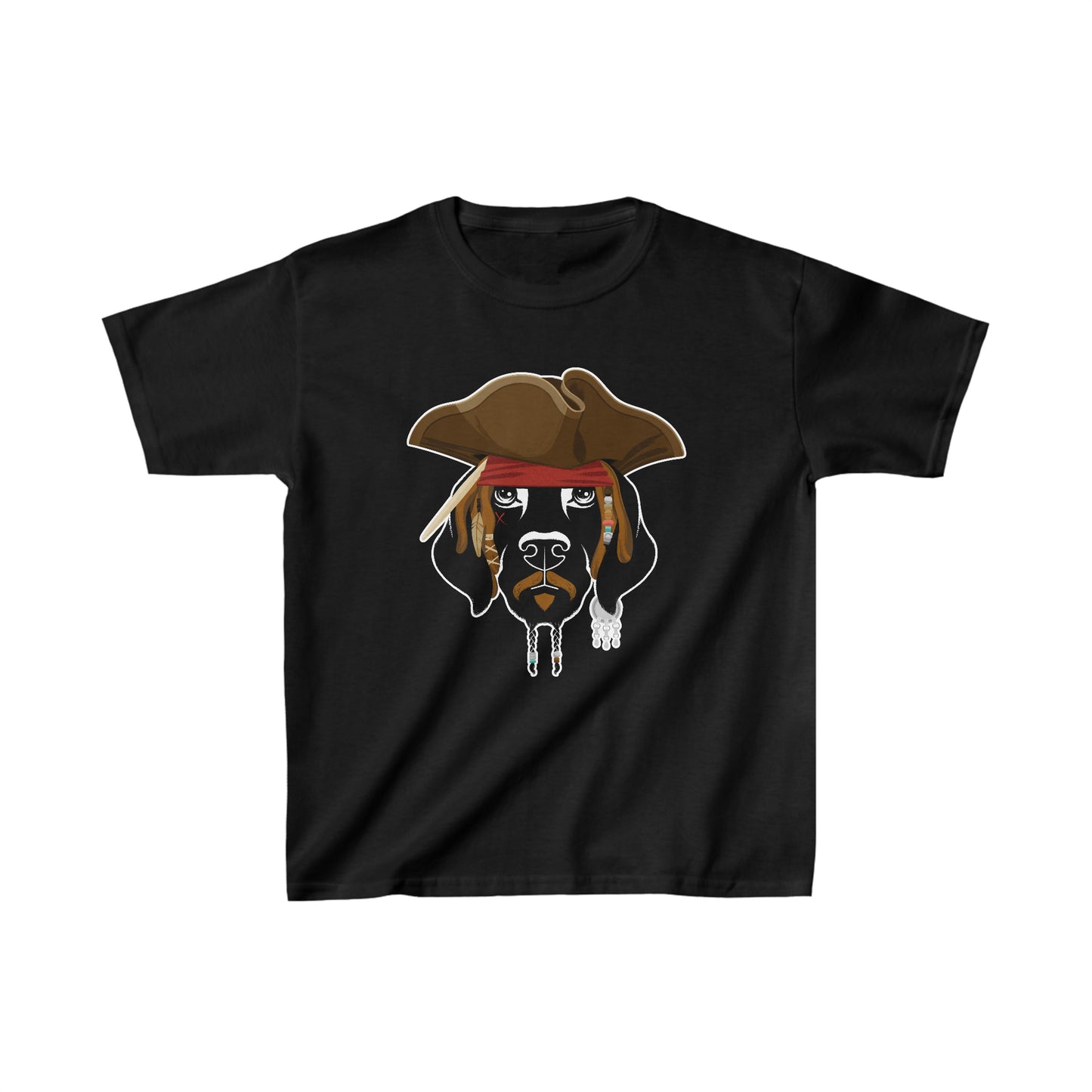 Pirate Dog Kids Heavy Cotton Graphic Tee
