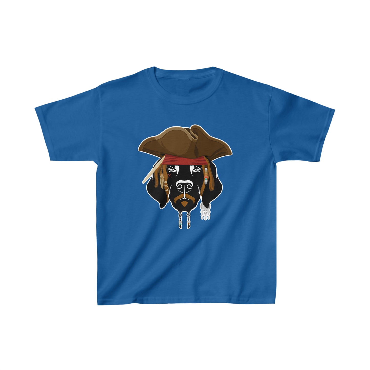 Pirate Dog Kids Heavy Cotton Graphic Tee