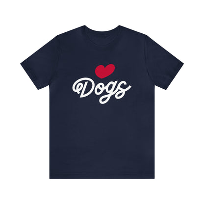 Love Dogs Script Graphic Tee