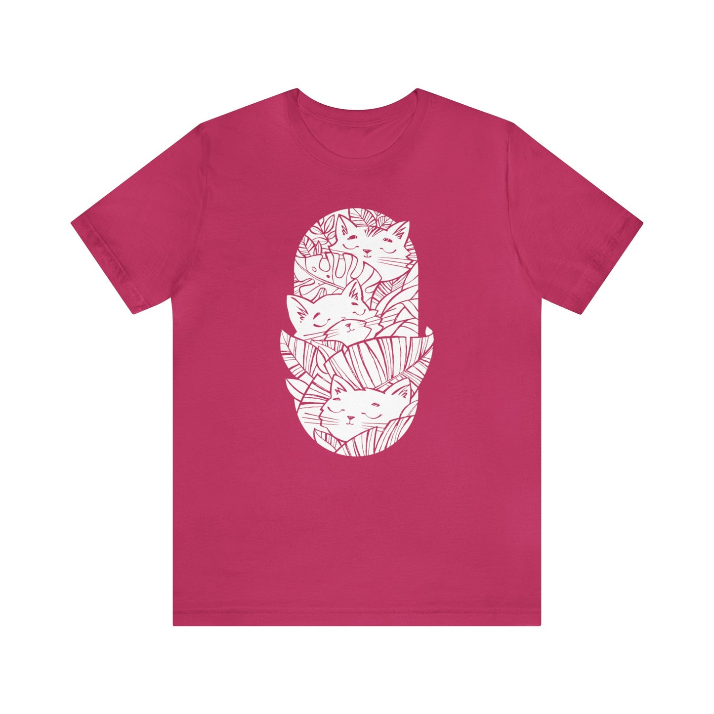 Embrace the Wild with the Jungle Cats Tee – Perfect for Cat Lovers!