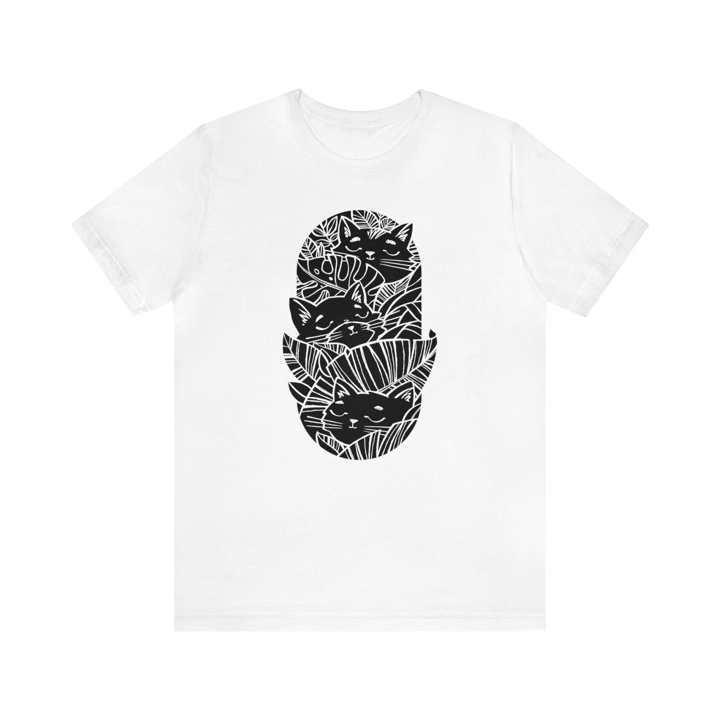 Embrace the Wild with the Jungle Cats Tee – Perfect for Cat Lovers!