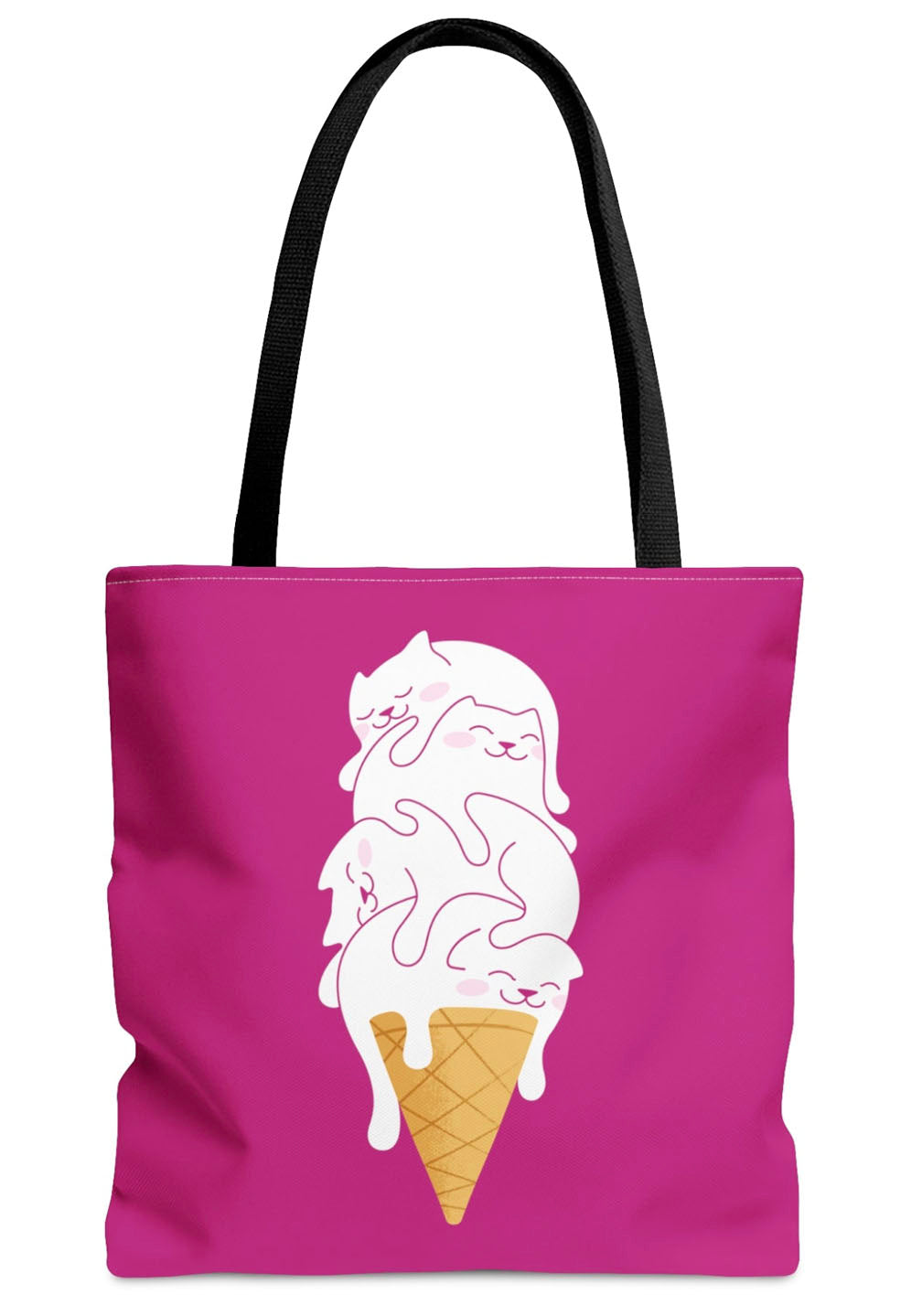 Kitty Cone Tote Bag