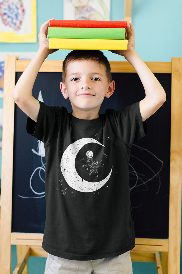 Moon Dog Kid’s Heavy Cotton Graphic Tee