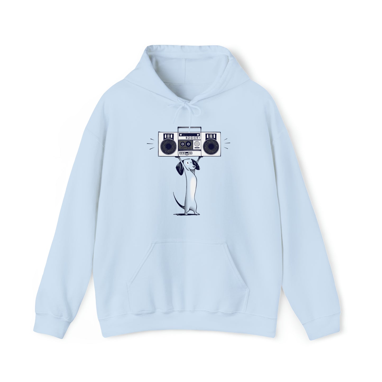 Boombox Dog Women's Hooded Sweatshirt