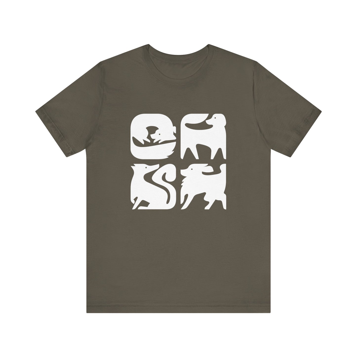 Dogs Graphic Tee – Perfect for Dog Lovers!