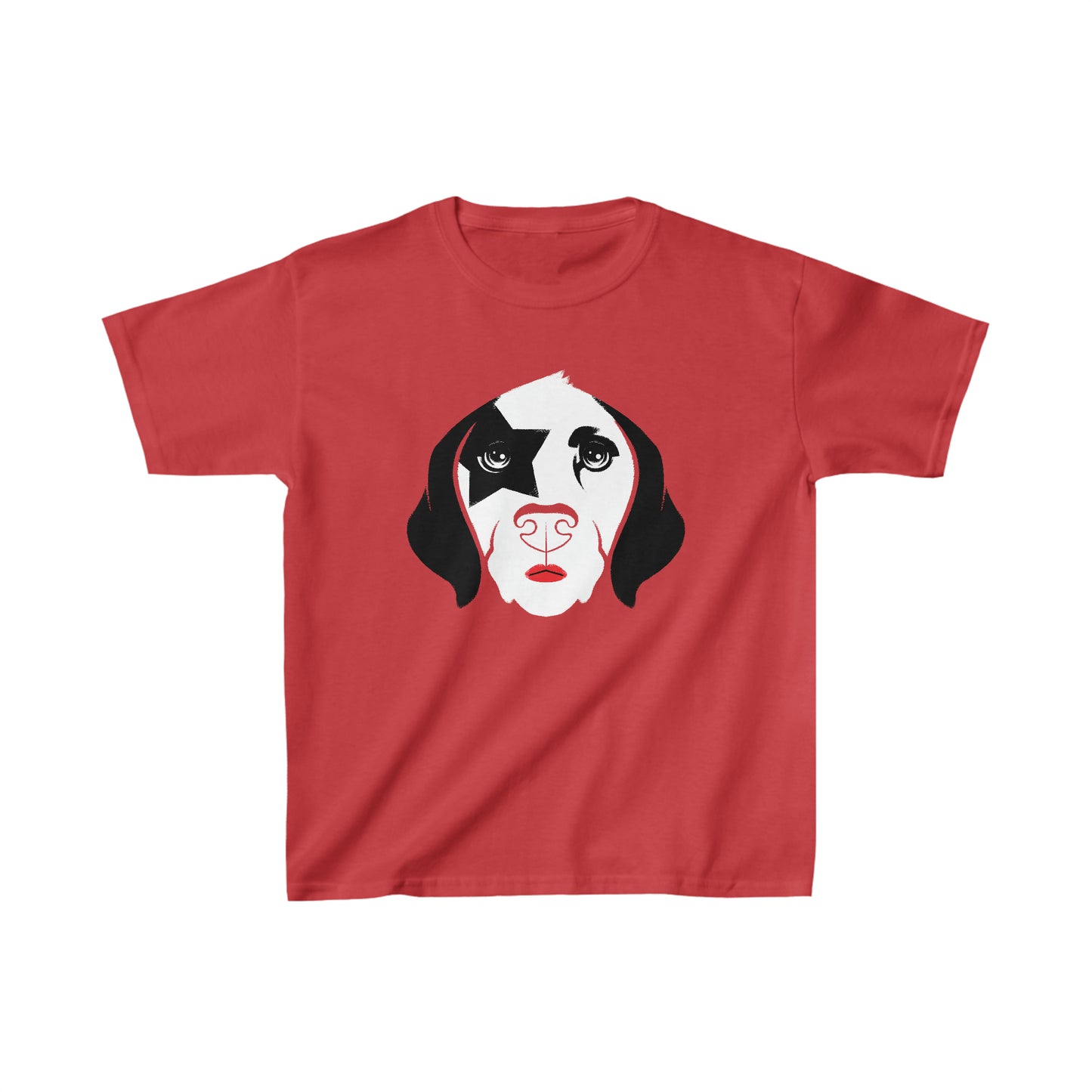 Rock 'n' Roll Dog Kids Heavy Cotton Graphic Tee