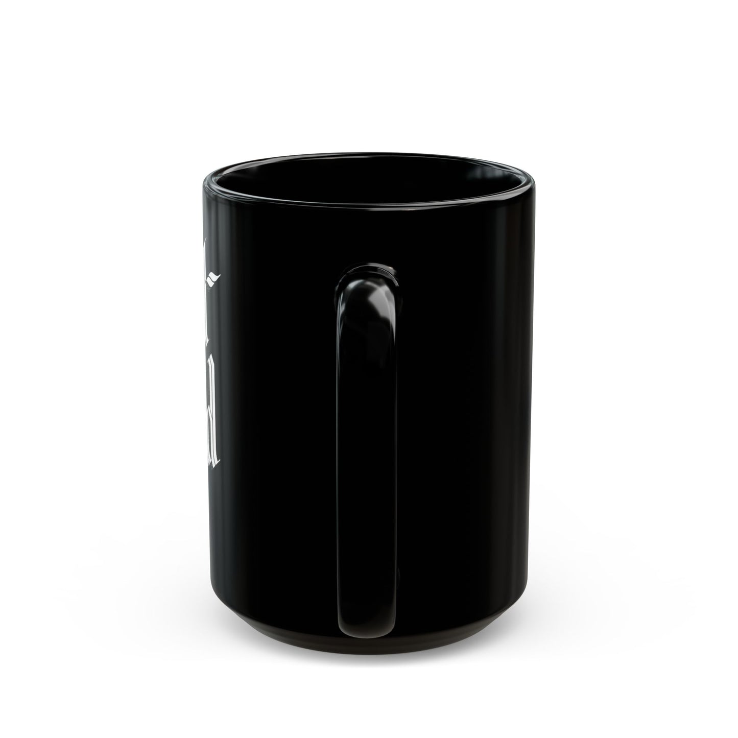Sophisticated Cat Dad 15oz Black Mug