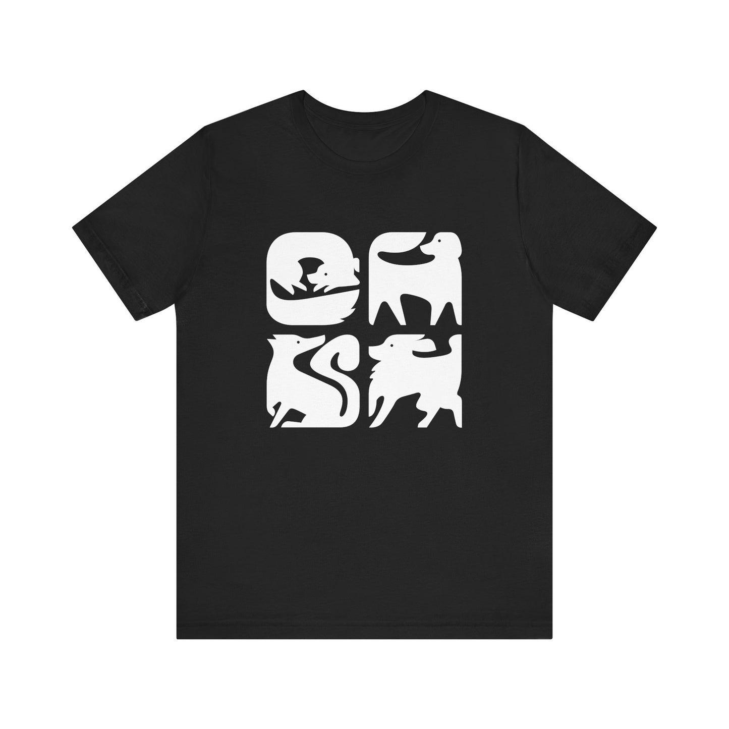 Dogs Graphic Tee – Perfect for Dog Lovers!