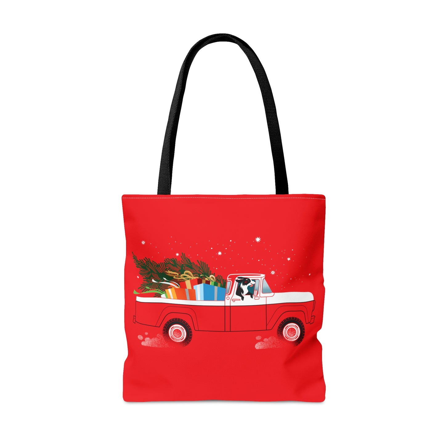 Christmas Dog Tote Bag