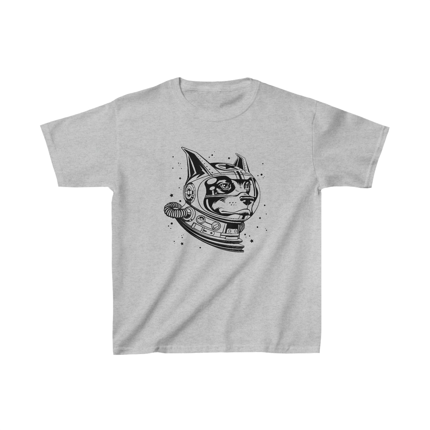 Space Dog Kids Heavy Cotton Graphic Tee