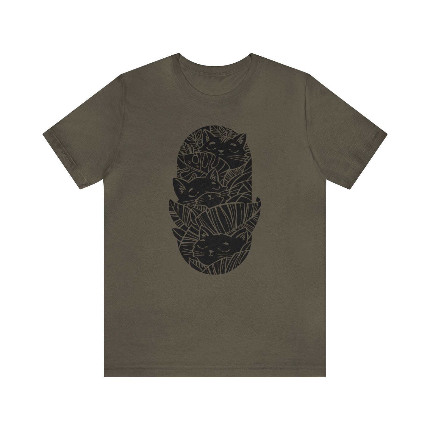 Embrace the Wild with the Jungle Cats Tee – Perfect for Cat Lovers!