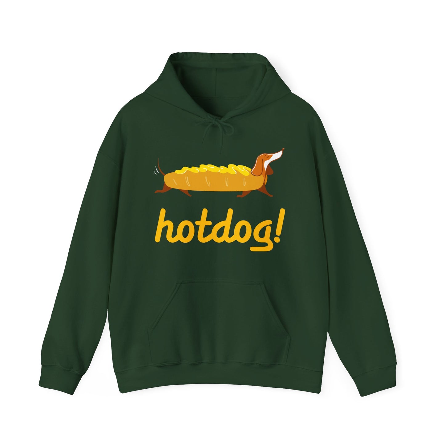 Hotdog! Men's Hooded Sweatshirt