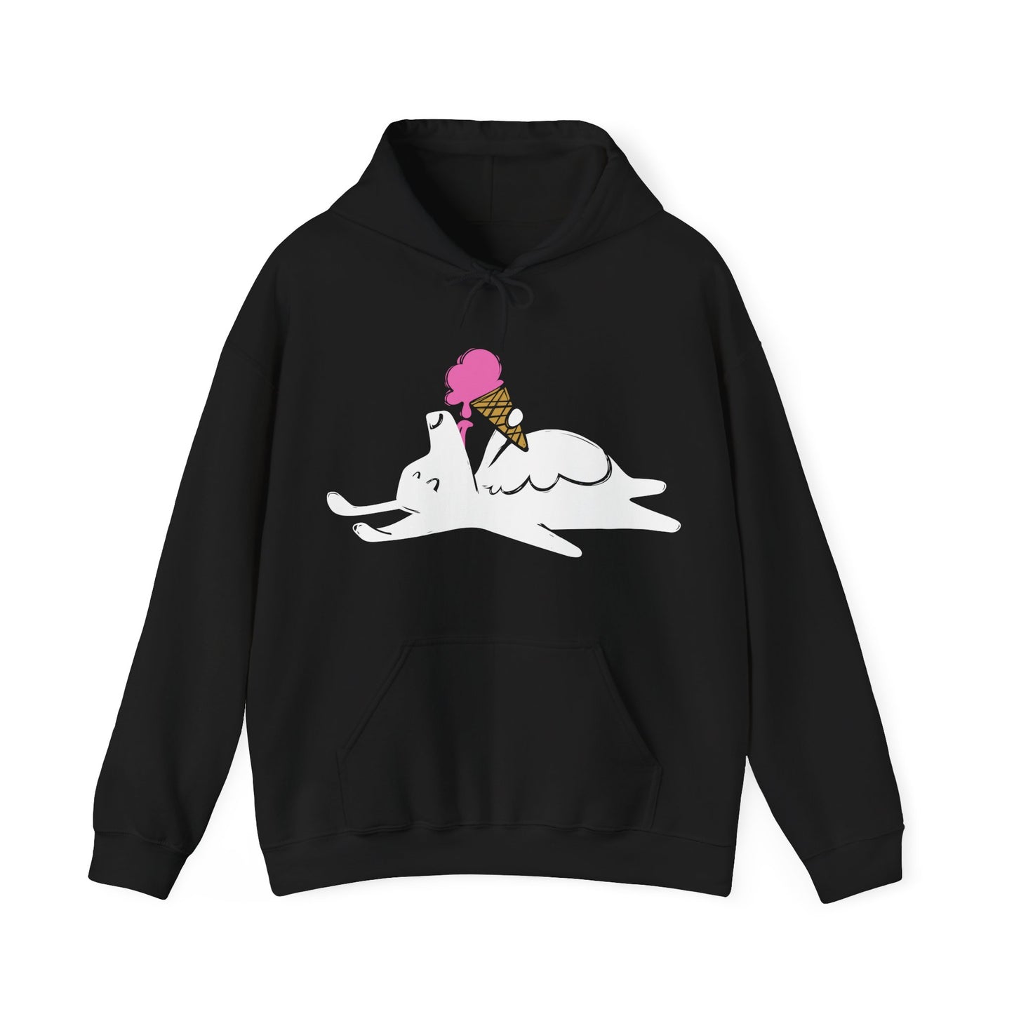 Icecream Pooch Women's Hooded Sweatshirt