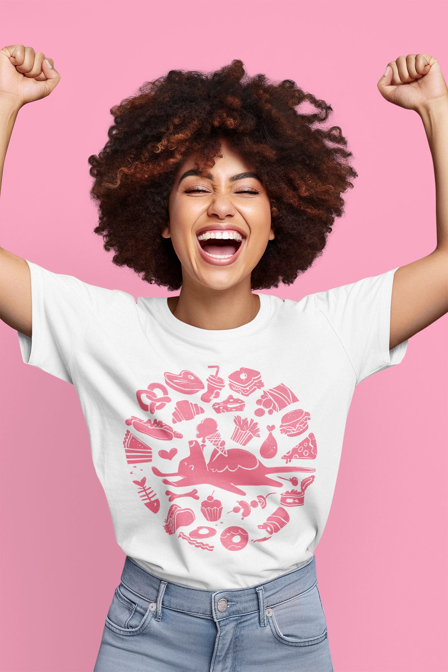 All Food is Dog Food Women's Graphic Tee