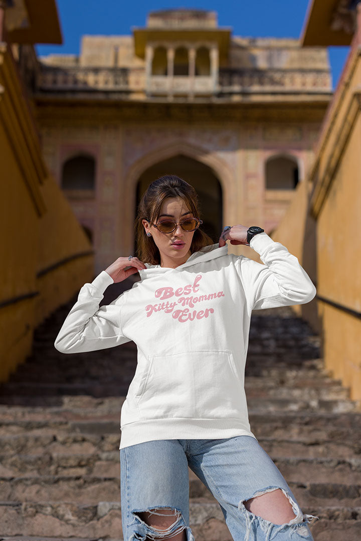 Best Kitty Momma Ever Women's Hooded Sweatshirt