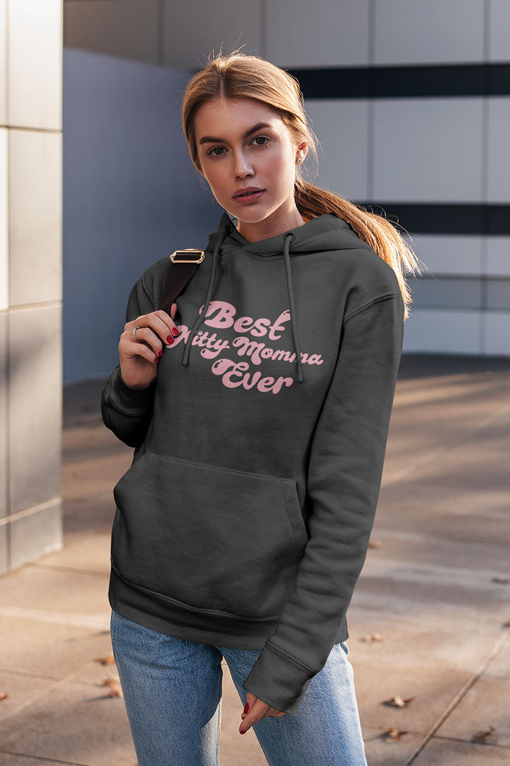 Best Kitty Momma Ever Women's Hooded Sweatshirt