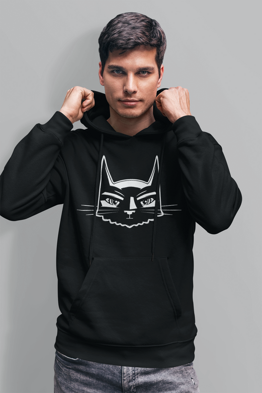 Bat Cat Hooded Sweatshirt
