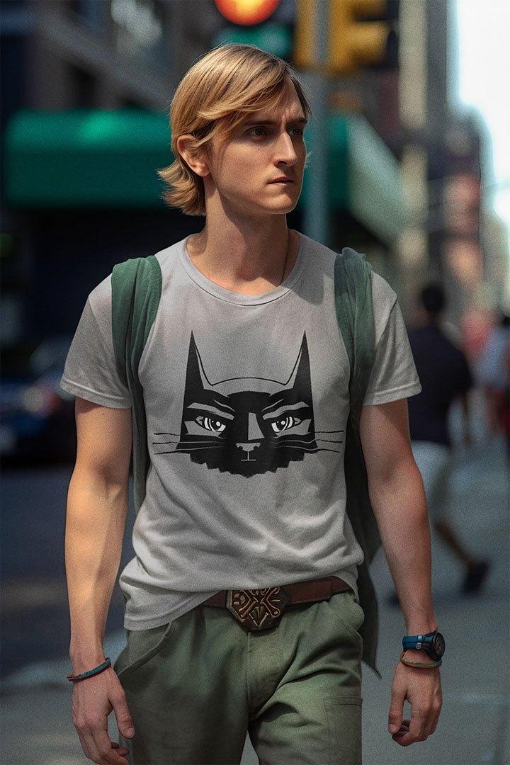 Bat Cat Men's Graphic Tee