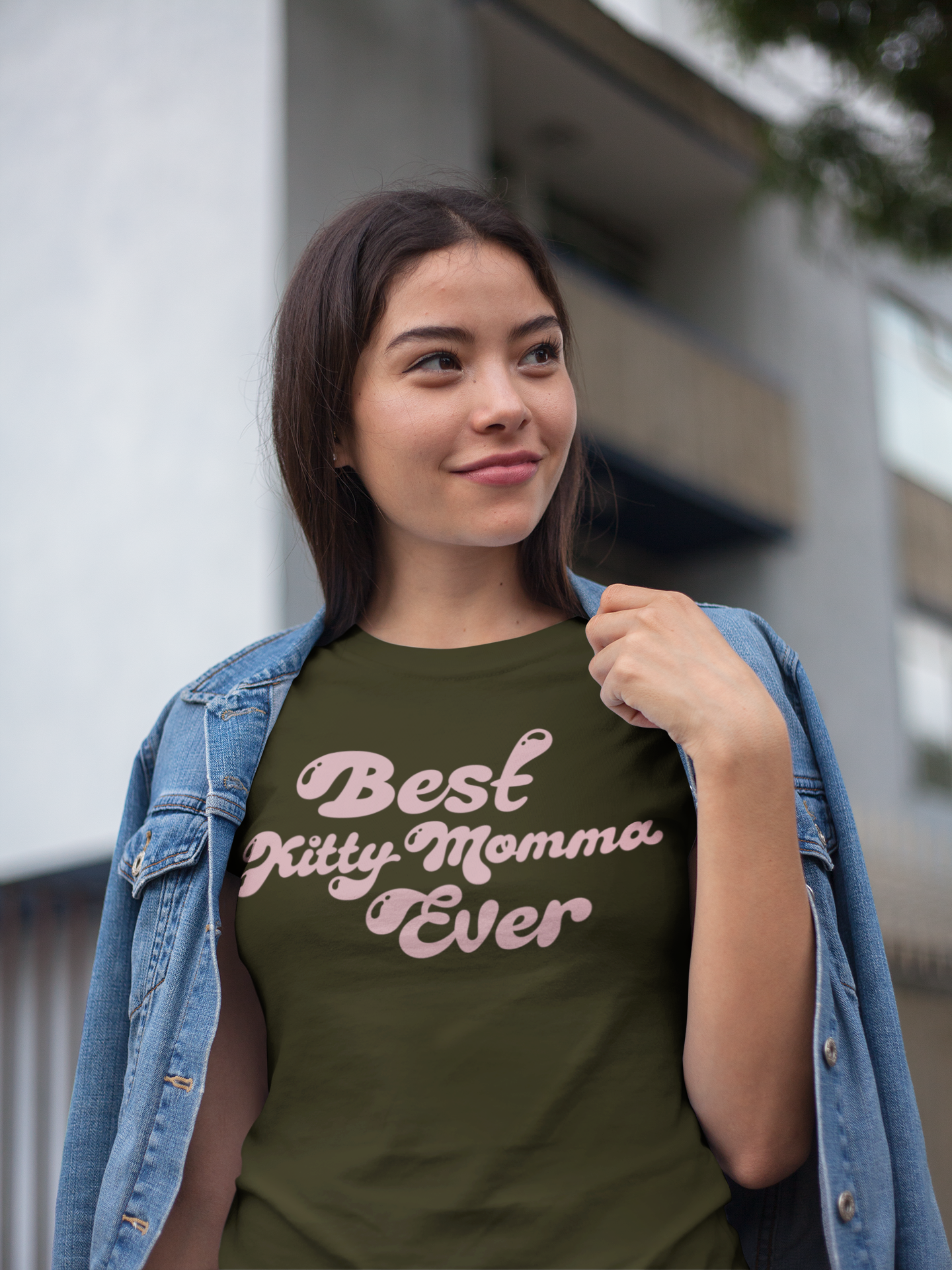 Best Kitty Momma Ever Graphic Tee