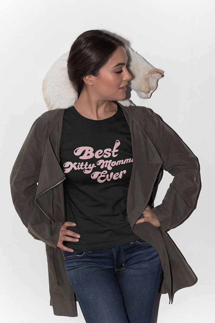 Best Kitty Momma Ever – Purrfect Tee for Cat Lovers!