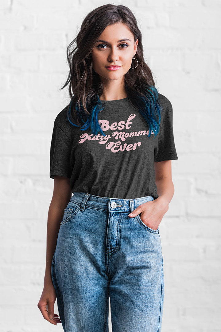 Best Kitty Momma Ever – Purrfect Tee for Cat Lovers!