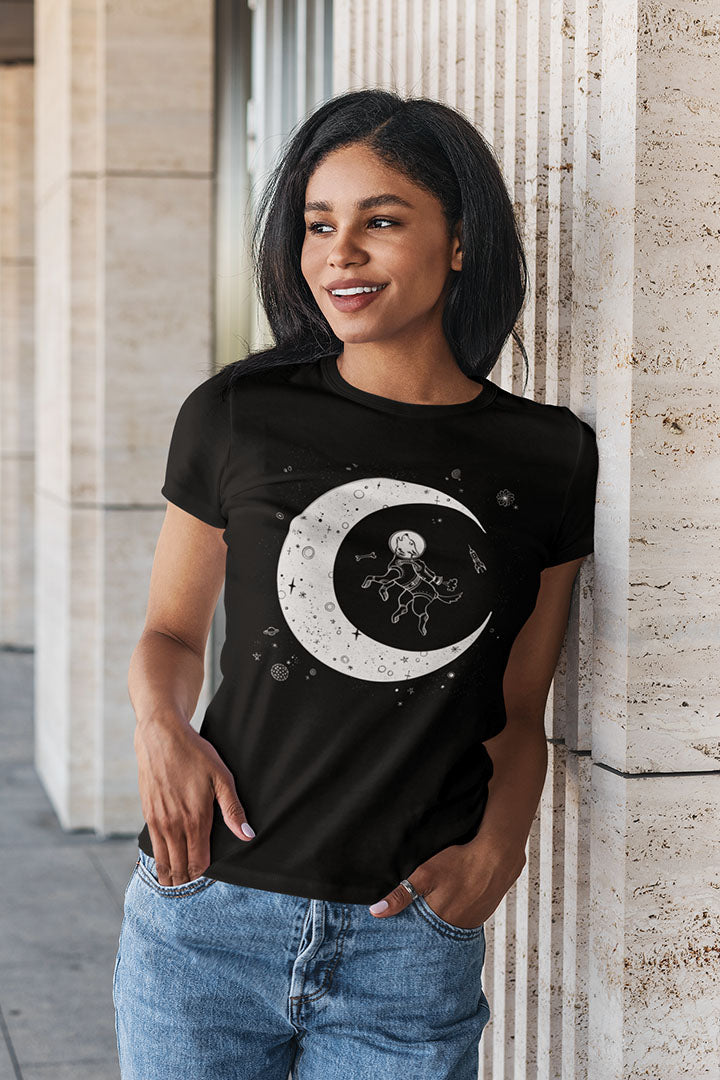 Moon Dog women's Graphic Tee
