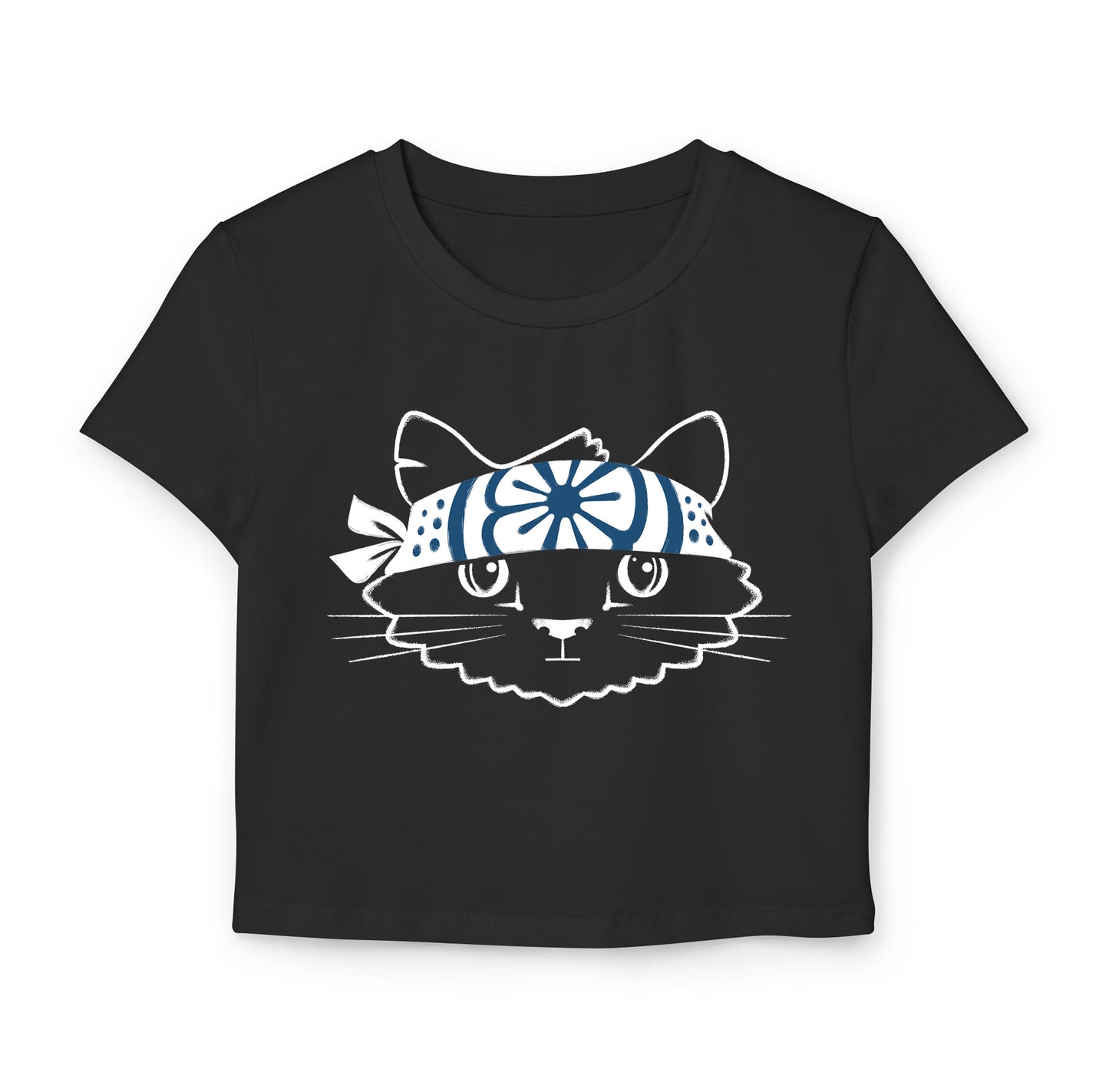 Karate Cat Women's Baby Tee