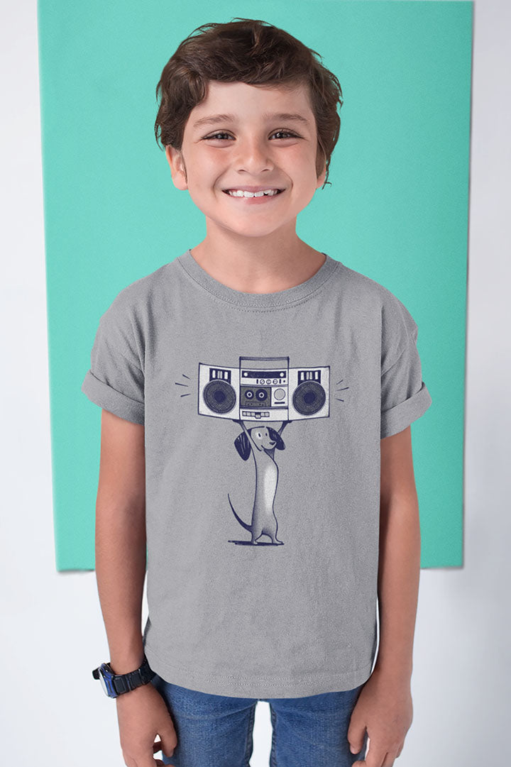 Turn Up the Fun – The Perfect Tee for Dachshund Fans!