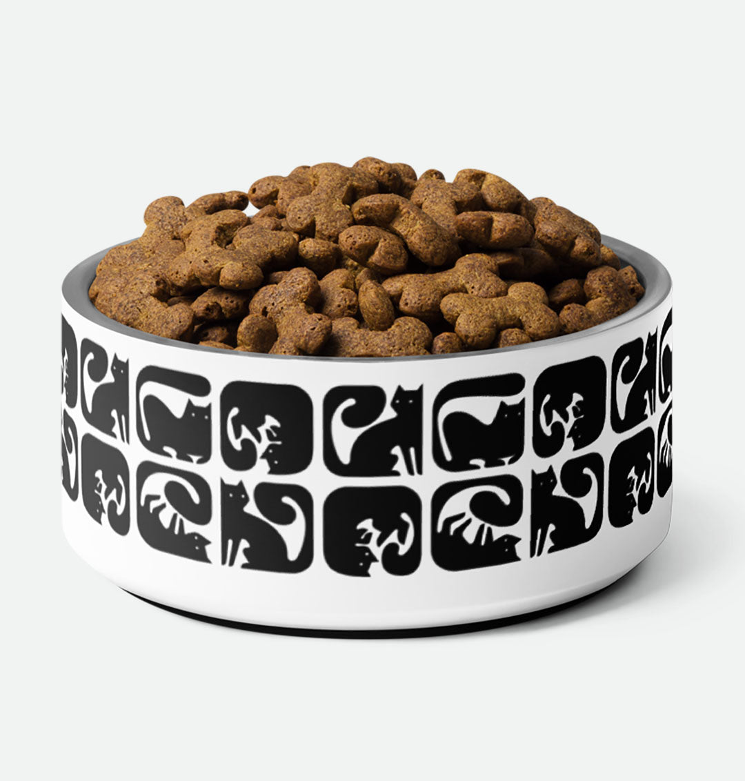 Cats Graphic Pet bowl