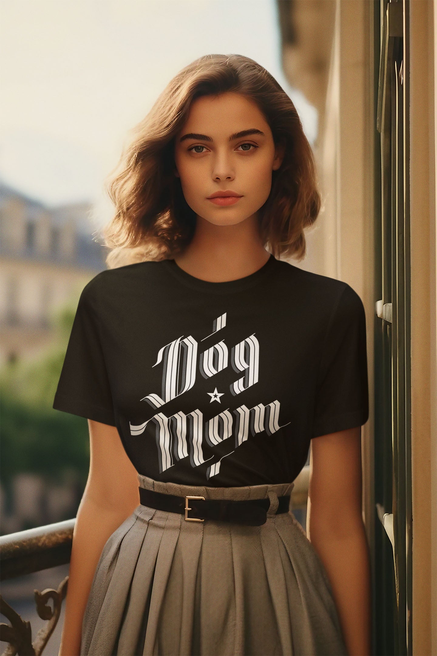 Sophisticated Dog Mom Women's Graphic Tee
