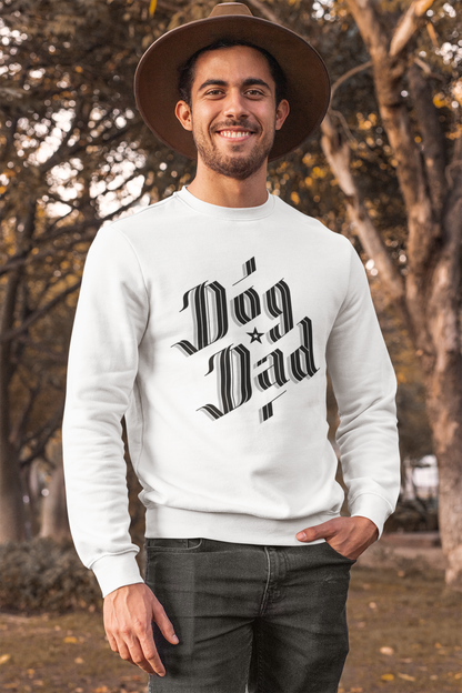 Sophisticated Dog Dad Heavy Blend Crewneck Sweatshirt