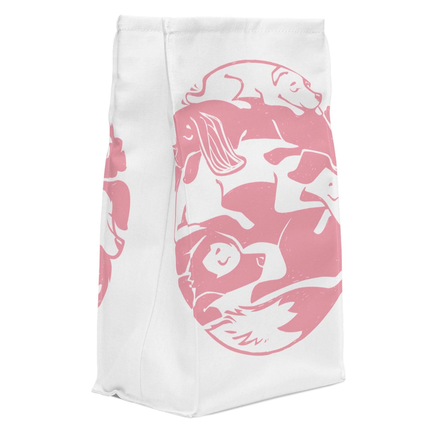 Dog Pile Polyester Lunch Bag