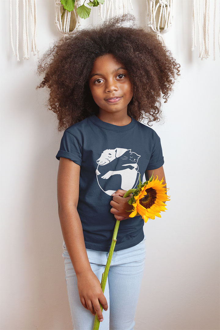 Snuggles on Repeat: The Perfect Tee for Animal Lovers!