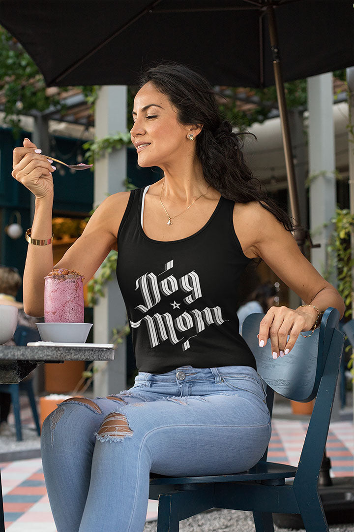 Dog Mom Women's Racerback Tank Top