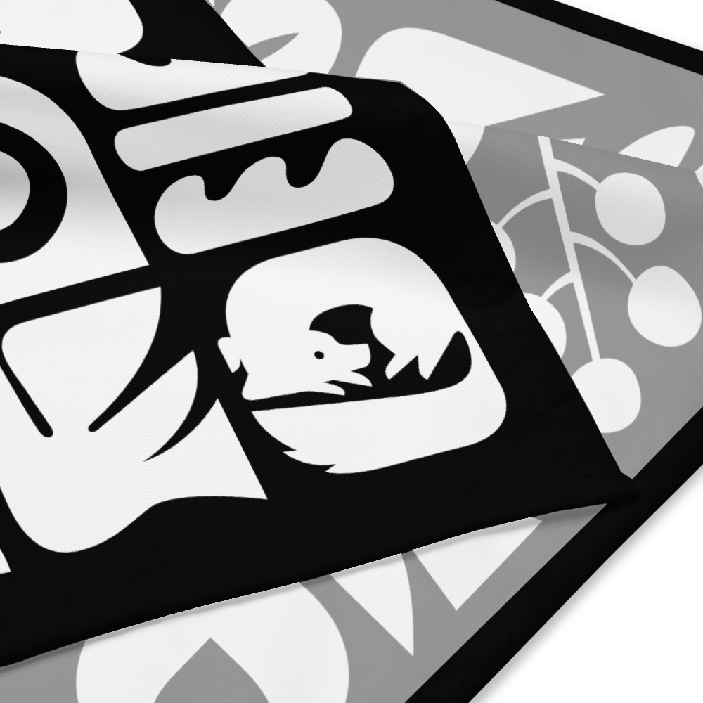 Dogs and Squirrels Graphic bandana