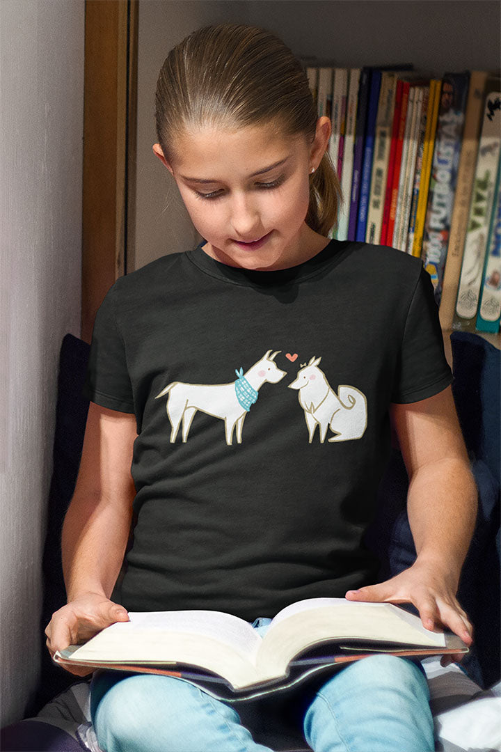 Dogs in Love Kid's Heavy Cotton Tee