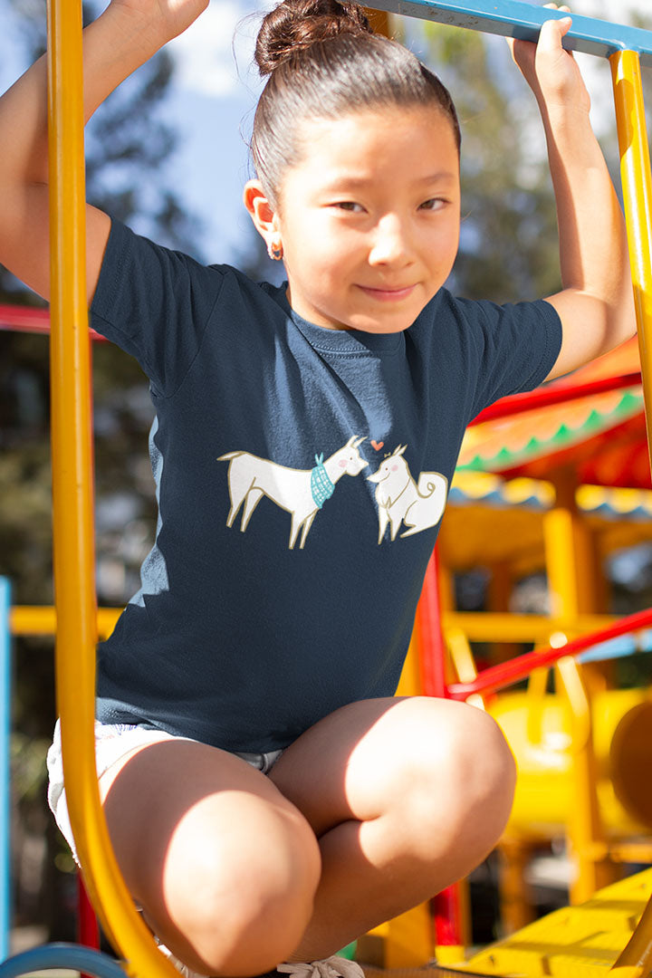 Dogs in Love Kid's Heavy Cotton Tee