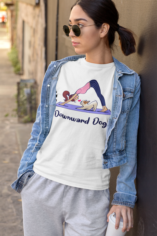 Downward Dog Graphic Tee