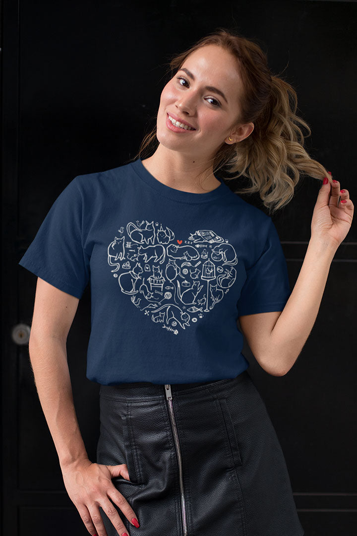 Wear Your Heart on Your Tee — Cat Lovers Edition!