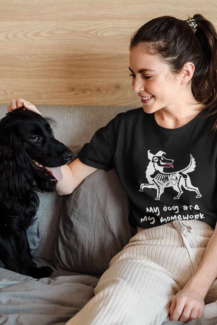Dog Ate My Homework Women's Graphic Tee