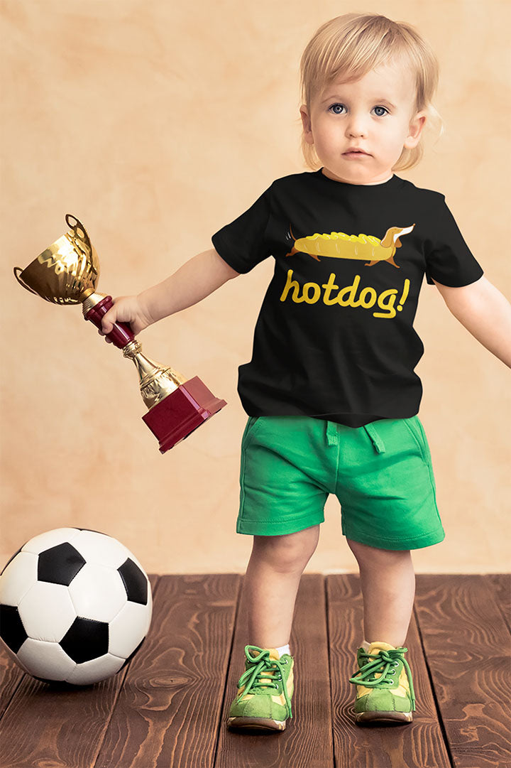 Wiener Hot Dog Baby Unisex Graphic Tee Shirt