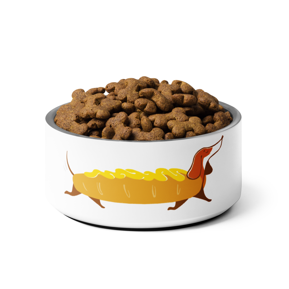 Hot Dog Pet bowl