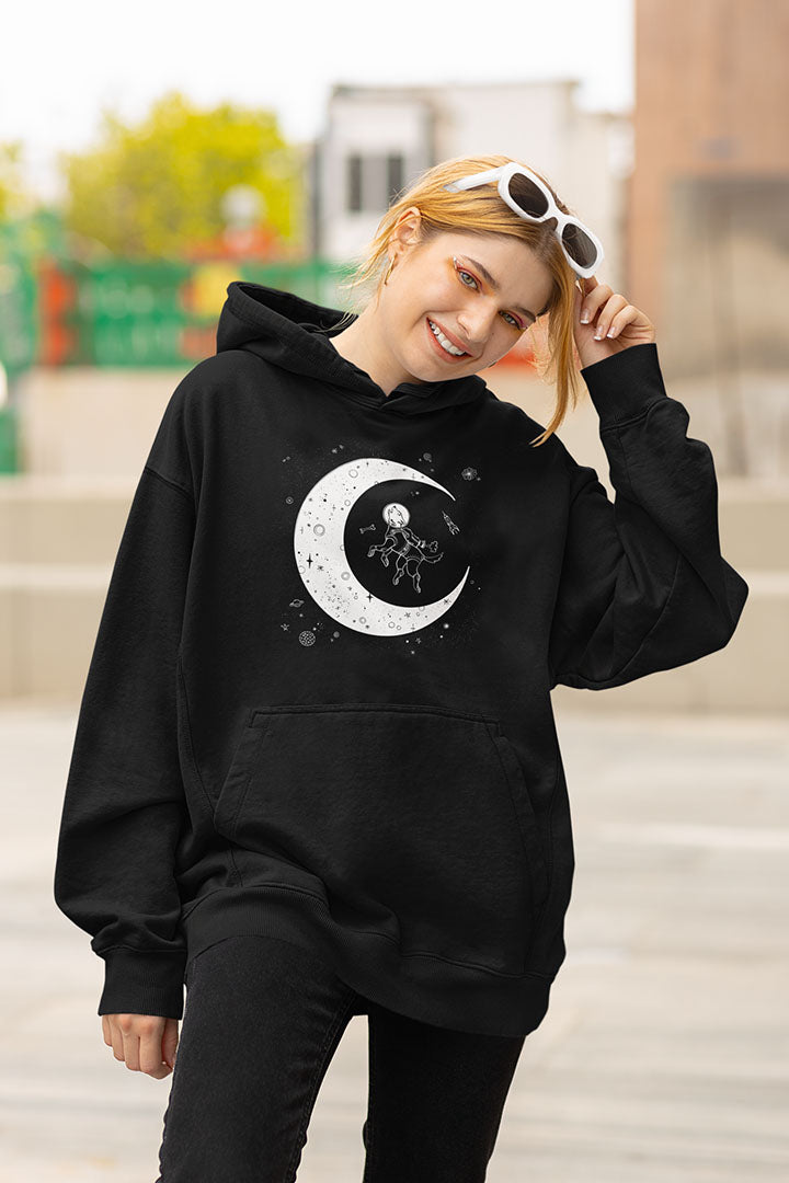 Moon Dog Women's Hooded Sweatshirt