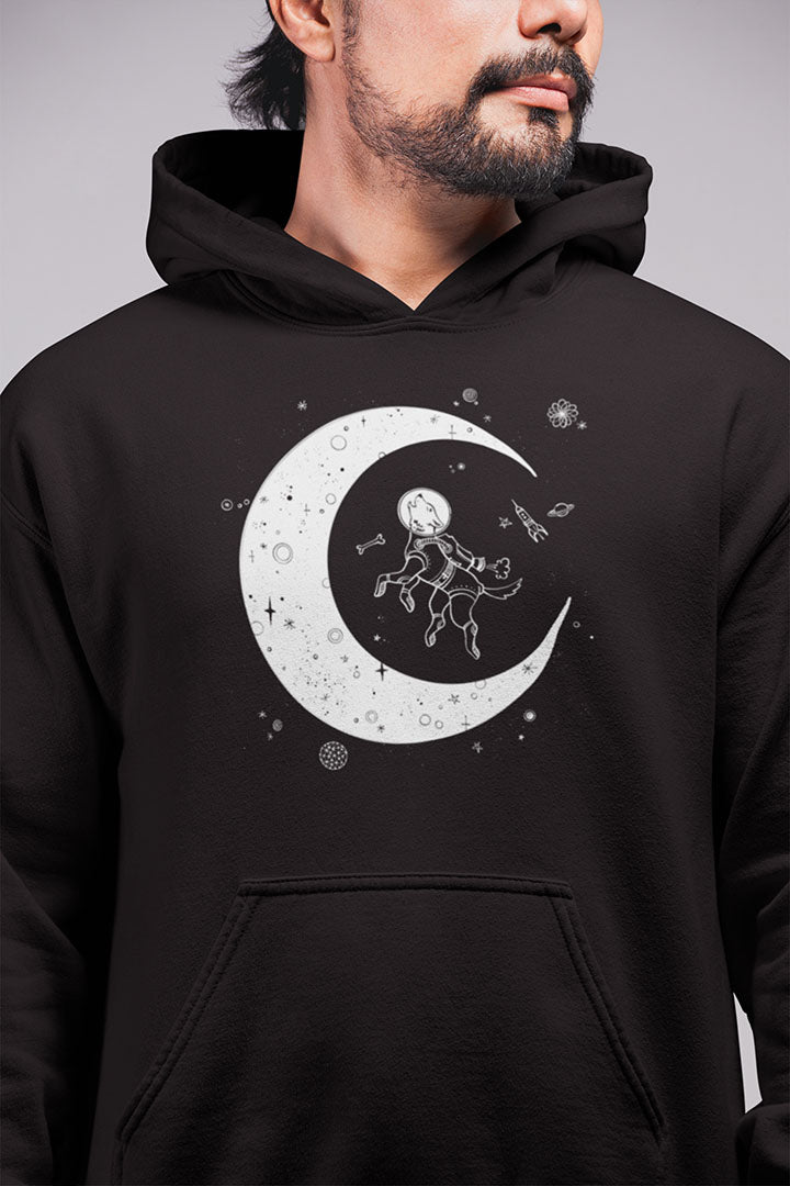 Moon Dog Men's Hooded Sweatshirt