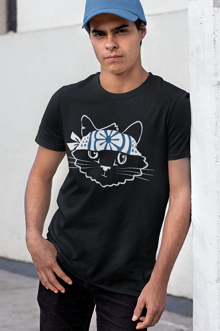 Karate Cat Men's Graphic Tee