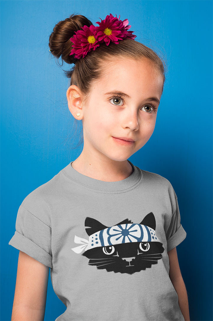 Karate Cat Kid’s Heavy Cotton Graphic Tee