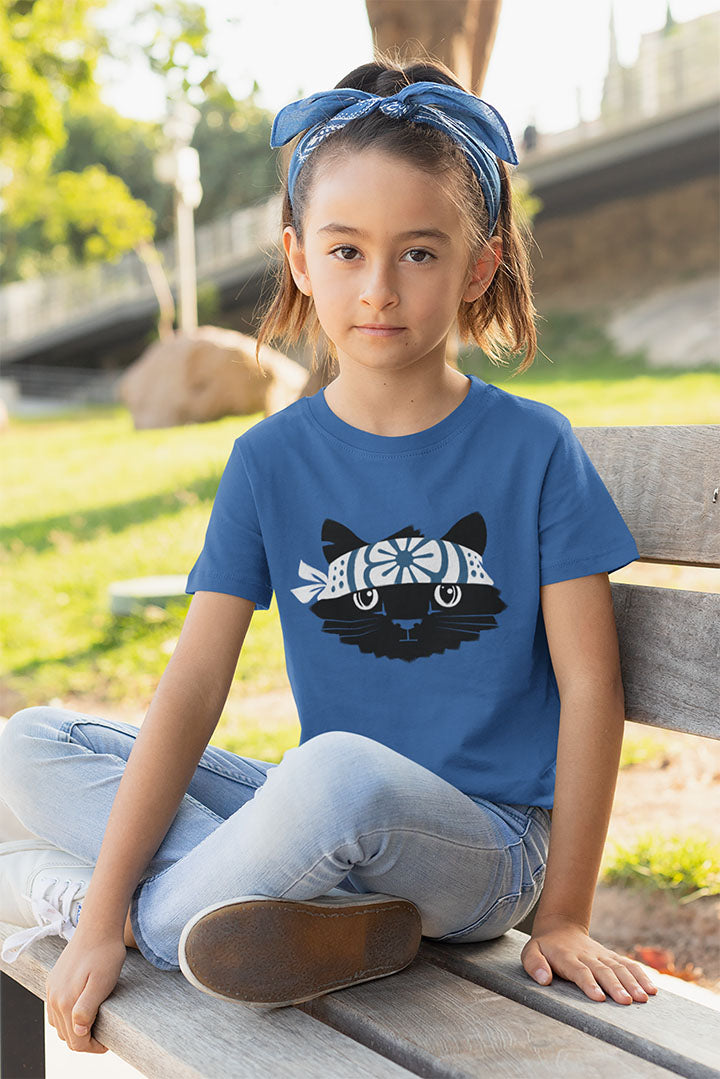 Karate Cat Kid’s Heavy Cotton Graphic Tee