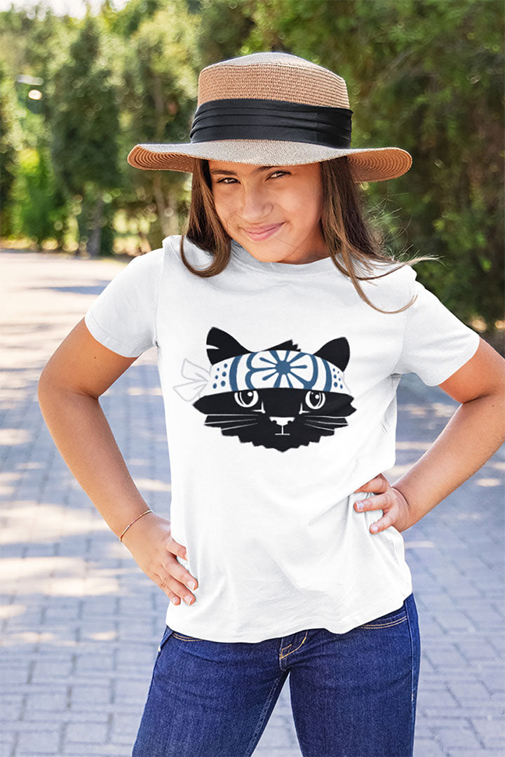 Karate Cat Kid’s Heavy Cotton Graphic Tee