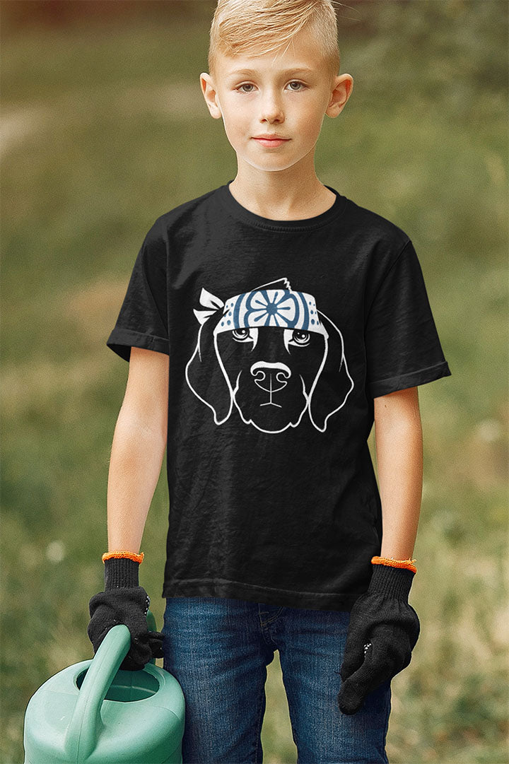 Karate Dog Kid’s Heavy Cotton Graphic Tee
